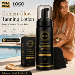 Gel Bronceador con Logotipo Personalizado, Solución Bronceadora Luminosa, Crema Aceleradora Extrema para Solárium, Loción para el Cuidado del Bronceado Oscuro - Product Image 1