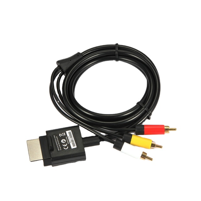 Replacement HD TV Component RCA Cord Audio Video Cord for Xbox 360 AV Cable