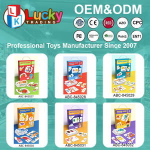 Jouets éducatifs interactifs Lucky Toys pour le développement de l'intelligence des bébés, <span class=keywords><strong>jeu</strong></span> de puzzle précoce, 45 pièces, <span class=keywords><strong>jeu</strong></span> de correspondance pour enfants - Product Image 5