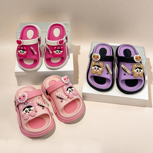 Nuove Ciabatte per Bambini in EVA Antiscivolo per Interni ed Esterni, Leggere e Traspiranti, Scarpe da Casa per Bambine - Product Image 1