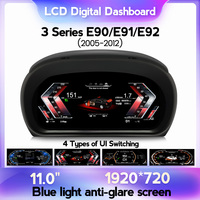 Compteur de Tableau de Bord LCD Numérique NaviFly Système LINUX 12 Pouces Écran 1920*720p pour BMW E90 E91 E92 E93 2005-2012
