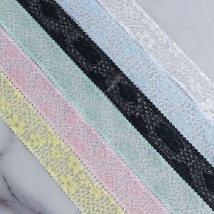 Ruban de dentelle double couche personnalisé, délicat, 3 cm, 10 yards, bordure élégante, écologique, lavable, pour emballage cadeau de mariage et bouquets de mariée - Product Image 2