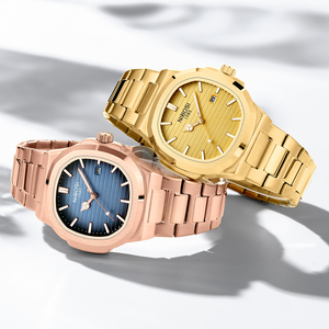 <span class=keywords><strong>Orologio</strong></span> da Uomo NIBOSI 2632 Novità 2025 Business Impermeabile con Datario Luminoso Cassa Quadrata in Acciaio Inossidabile al Quarzo - Product Image 5