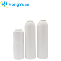 Bouteille pulvérisateur en aluminium à haute étanchéité avec bouchon à vis, impression CMYK personnalisée, bidon vide pour produits chimiques en aérosol et désodorisants