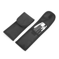 Ensemble de manucure, ensemble de couteaux de pédicure professionnels, kit de suppression des callosités des pieds de maïs à peau morte, outils de soins des pieds pour le voyage ou la maison, en acier inoxydable