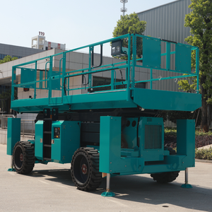 12M 36.5kw Scissor-Loại trên không làm việc nền tảng swsl1223rt cho off-road DIESEL Scissor Lift - Product Image 5