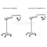 Harga Bagus untuk Mikroskop Operasi Gigi Sistem Optik Apokromatik Lengan Mikroskop Gigi 12.5X Mikroskop Bedah Gigi