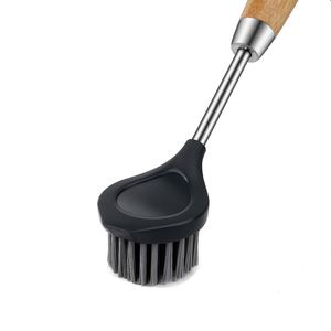 Cepillo de Limpieza de Fibra Natural de Bambú y Acero Inoxidable para Cocina, Tazones, Sartenes, Ollas y Platos - Product Image 6