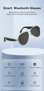 Ai-powered Thông Minh Đeo tai nghe mặt trời bảo vệ kính thông minh với 140 ngôn ngữ dịch và chức năng âm nhạc - Product Image 4