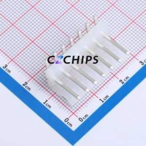 CH3.96-7P WZ Wire-to-Board Pin Header Bent Lead Through Hole,P=3.96mm Connector 1x7P 3.96mm Right Angle Insert CH - Product Image 1