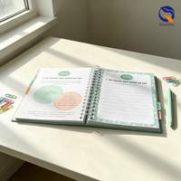 Planificateur hebdomadaire personnalisé de qualité supérieure avec séparation des pages, format lundi-dimanche, pour la planification des horaires au bureau et à l'école