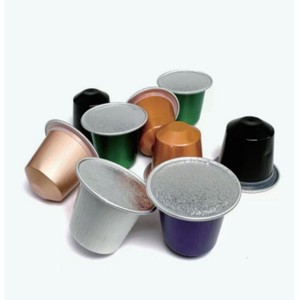 Cápsula de Café Desechable de Aluminio, Compatible con Nespresso, para <span class=keywords><strong>Espresso</strong></span>, Taza de Café de Aluminio - Product Image 2