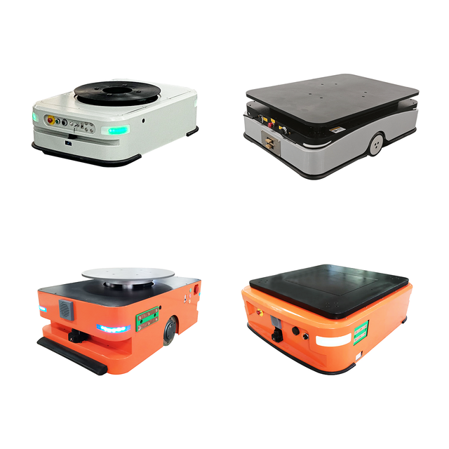 Warehouse Wireless Communication Jacking up Agv AMR Robot With Laser Navigation for Industry