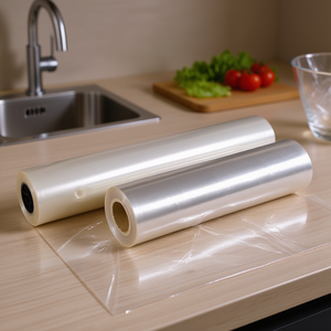 Clear <b>Plastic</b> <b>Wrap</b> 50cm 500m Food Grade Sealing Film For Kitchen Use - Product Image 3