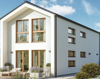 Conteneur maritime modifié en acier, résistant au vent et aux tremblements de terre, moderne, personnalisé, pour villa préfabriquée, école modulaire, supermarché