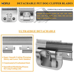 10# مجموعة محرك قطع غيار الشفرات لقص الشعر قطع الحيوانات الأليفة الكلب القط شفرة A5