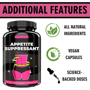 Cápsulas Adelgazantes OEM en Oferta, Supresor del Apetito para la Pérdida de Peso, Promueve la Salud Digestiva Intestinal, Pastillas Quemagrasas - Product Image 3