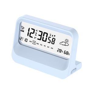 Zhongnaier Venda Quente <span class=keywords><strong>LCD</strong></span> Despertador Digital Alta Qualidade Personalizado Multifuncional Home Office Desk Relógio Temperatura <span class=keywords><strong>Display</strong></span> - Product Image 2