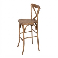 Chaise en rotin en gros à prix abordable, mobilier commercial, chaise de mariage en cannage, chaise de bar en bois avec structure en bois