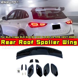 Pour Mercedes Benz Classe GLA GLA180 200 GLA35 45 AMG H247 2020+ Kit carrosserie Aileron de toit arrière Aileron arrière Accessoires de voiture - Product Image 1
