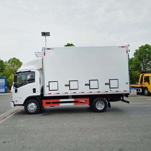 Vehículo Refrigerado Isuzu para Transporte de Pollitos Vivos de un Día, Vehículo de Transporte de Ganado - Product Image 4