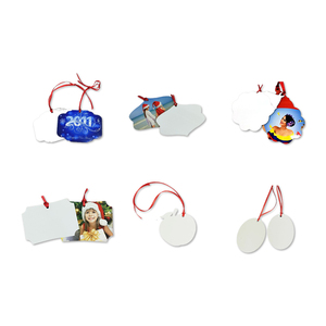 Ornements <span class=keywords><strong>de</strong></span> Noël en bois pour <span class=keywords><strong>photo</strong></span> <span class=keywords><strong>de</strong></span> famille personnalisés Ornement commémoratif blanc <span class=keywords><strong>de</strong></span> sublimation classique brillant pour impression par presse à chaud - Product Image 3