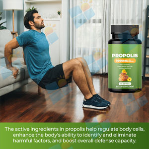 Gélules Molles de <span class=keywords><strong>Propolis</strong></span> Marque Privée OEM/ODM Certifiées BPF Extrait de <span class=keywords><strong>Propolis</strong></span> d'Abeille Supplément de Soutien Immunitaire Naturel Vente en Gros - Product Image 4