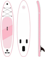 Planche de paddle gonflable universelle de loisirs, adaptée aux débutants, avec toit souple, couleur personnalisée