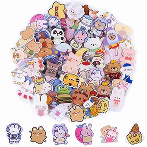 Broche de acrílico para mochilas, bolsas jaquetas com capuz, chapéus, emblemas de estética fofas pin kawaii, mochila dos pinos dos desenhos animados