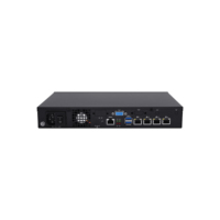 Adaptador de corriente interno AISTONE, soportes de montaje en rack 1U, firewall pfSense J1900 con ventilador, 4 puertos NIC 1G, salida HD, router de hardware con SIM 4G