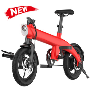Bicicleta Eléctrica Plegable KIXIN H1 de Nuevo Diseño, Llanta de 14 Pulgadas, Ligera y Portátil, E-Fatbike de 250w, Bicicleta Eléctrica de Carretera H1 - Product Image 1