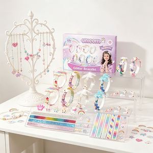Cute Princess Headband <b>Kit</b> Kids <b>DIY</b> Hair Accessories Sequin Bow Butterfly Flower Star Craft Supplies Gift Box - Product Image 6