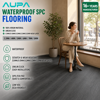 SPC-Bodenbelag Wasserdichtes Fischgrätmuster Klick-Vinylplanken für Luxuriöse Wohnraumverbesserung