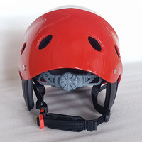 Casque d'eau pour sports nautiques, adulte et enfant, nouveau design, ABS + EVA, réglable, fitness