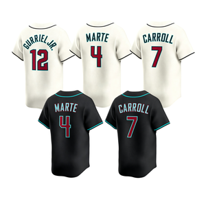 Nueva Camiseta de Béisbol Americana Cosida 2026, 7 Corbin Carroll, 51 <span class=keywords><strong>Randy</strong></span> <span class=keywords><strong>Johnson</strong></span>, 20 Luis Gonzalez - Product Image 5