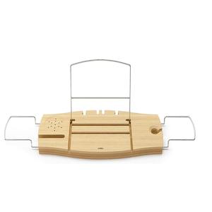 Plateau de <span class=keywords><strong>baignoire</strong></span> Plateau de <span class=keywords><strong>baignoire</strong></span> en bambou Utoplike avec <span class=keywords><strong>porte</strong></span>-serviettes coulissant Table de bain avec <span class=keywords><strong>porte</strong></span>-livre - Product Image 2