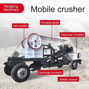 Concasseur <span class=keywords><strong>à</strong></span> mâchoires mobile haute performance PE250*400 PE400*600, utilisé pour le concassage du béton, du granit et du gravier - Product Image 3