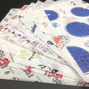 Customized <b>Food</b> Grade Laminated <b>Paper</b> Wrappers Single Side Coating Oil and Grease Resistant for Sandwich Burgers Bread - Product Image 5