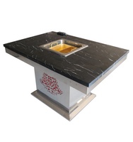9 Yawei — table de marmite chaude de restaurant, pot chaud carré et table de barbecue, théière chaude électrique commerciale