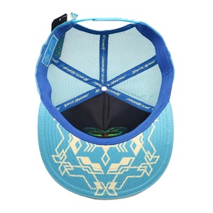 Custom Denim Canvas Velour Sandwich <b>Flat</b> Brim Embroidery Mesh Snapback Trucker <b>Hat</b> Fashionable Plush Casual Outdoor Beach Wear - Product Image 6