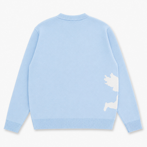 Suéter de Punto Personalizado con Logotipo, Cuello Redondo, Diseño Casual de Invierno para Hombre, Patrón <span class=keywords><strong>Jacquard</strong></span>, Jersey, Suéter de Punto Personalizado para Hombre - Product Image 2