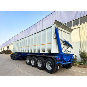 Remolque volquete semi lateral de camión trasero único de alta calidad - Product Image 2