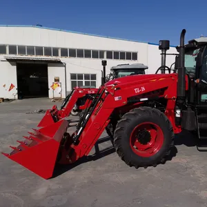 Brand Agriculture 80hp Tractor with Front End Loader 4 in 1 Bucket LT804B