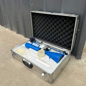 Taşınabilir bulamaç Test kutusu (3-piece) Bentonite çamur üç parçalı Test seti yerçekimi ölçer viskozimetre takviyeli alüminyum kutu - Product Image 5