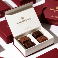 Boîtes cadeaux de luxe personnalisées pour chocolats, emballages pour aliments, bonbons, biscuits et boîtes magnétiques