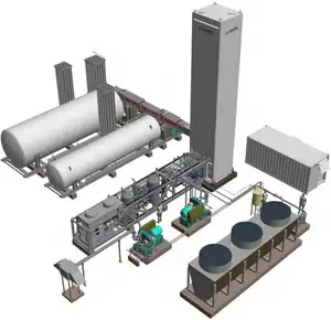 Kryogene 99,6% Oxyzen-Anlage Medizinische Luft zerlegung anlage Flüssig-Sauerstoff-Produktions anlage