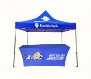 Manteles para Eventos de Boda con Impresión Personalizada por Sublimación, de Poliéster/Algodón, Colores y Tamaños Personalizados, Precio Bajo Directo de Fábrica - Product Image 1