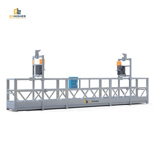 Plateforme de travail suspendue en aluminium Zlp630, nacelle élévatrice Zlp800 pour le <span class=keywords><strong>nettoyage</strong></span> des fenêtres des immeubles de grande hauteur - Product Image 2