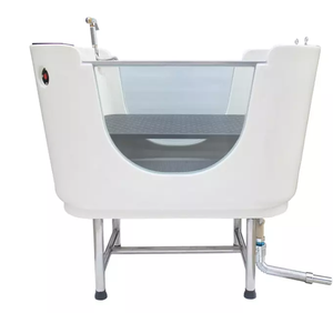 Equipo de limpieza para salón de mascotas, estación de lavado de ducha, bañera de baño blanca para cachorros, <span class=keywords><strong>canina</strong></span>, Terapia de ozono, Spa para mascotas - Product Image 1