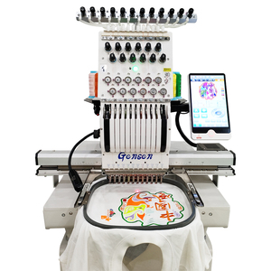 Nouvelles machines à broder informatisées Dahao A15 PRO à une tête pour la couture de logos sur casquettes et chemises, avec moteur à engrenages haute précision pour la photographie - Product Image 4